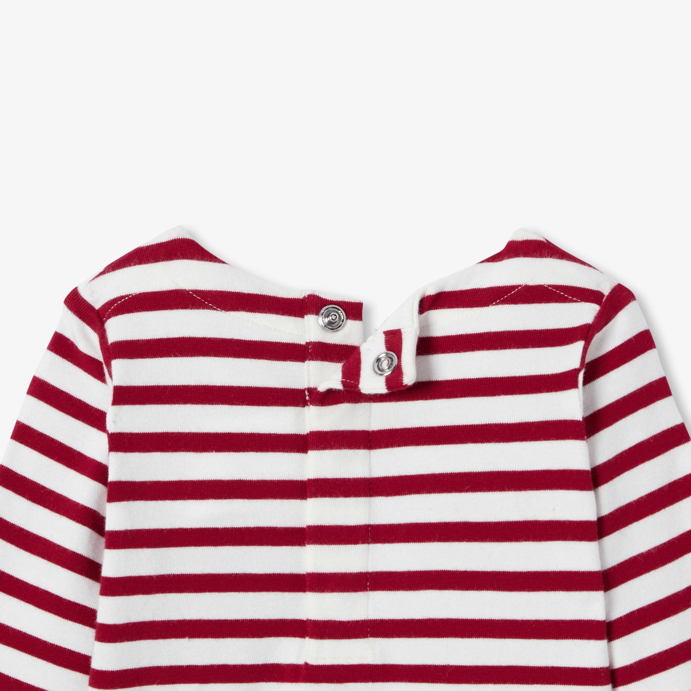 Baby striped long-sleeved bodysuit