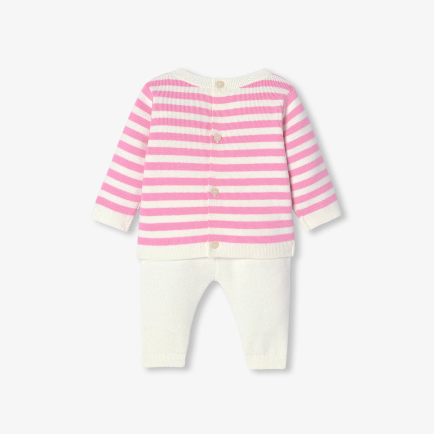 Baby girl cosy knit set