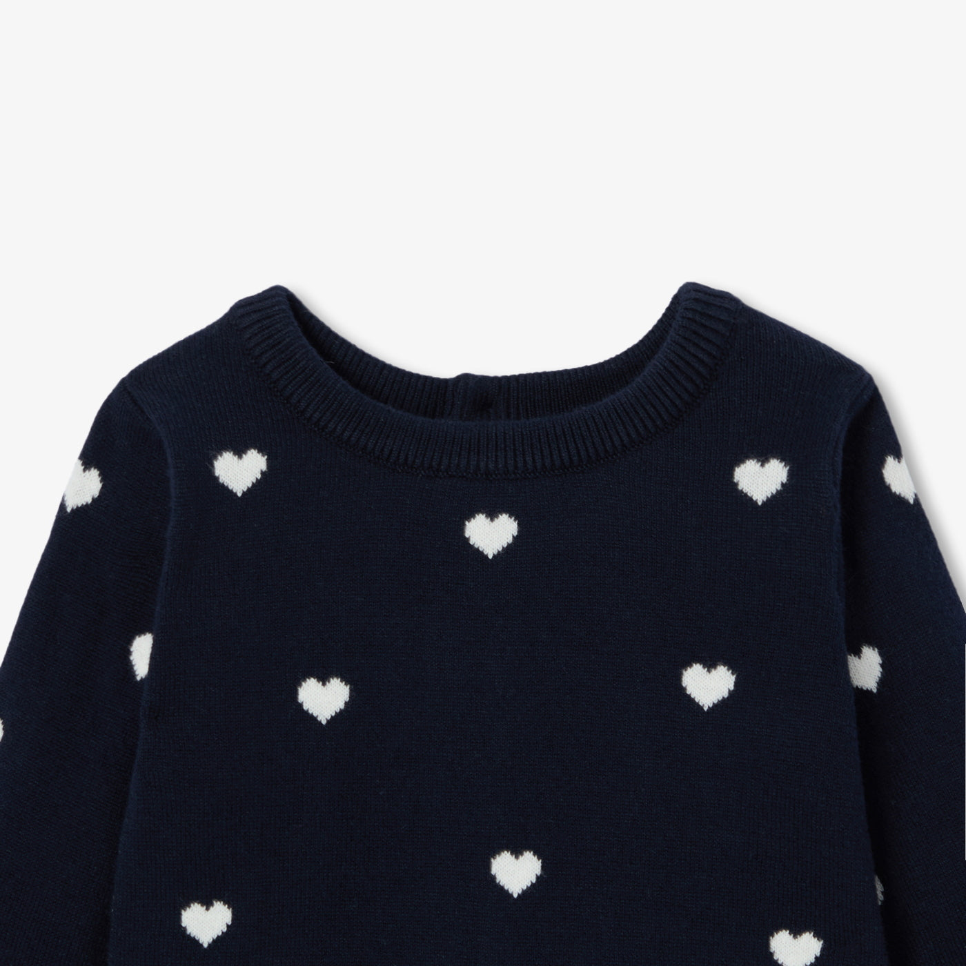 Baby girl hearts set