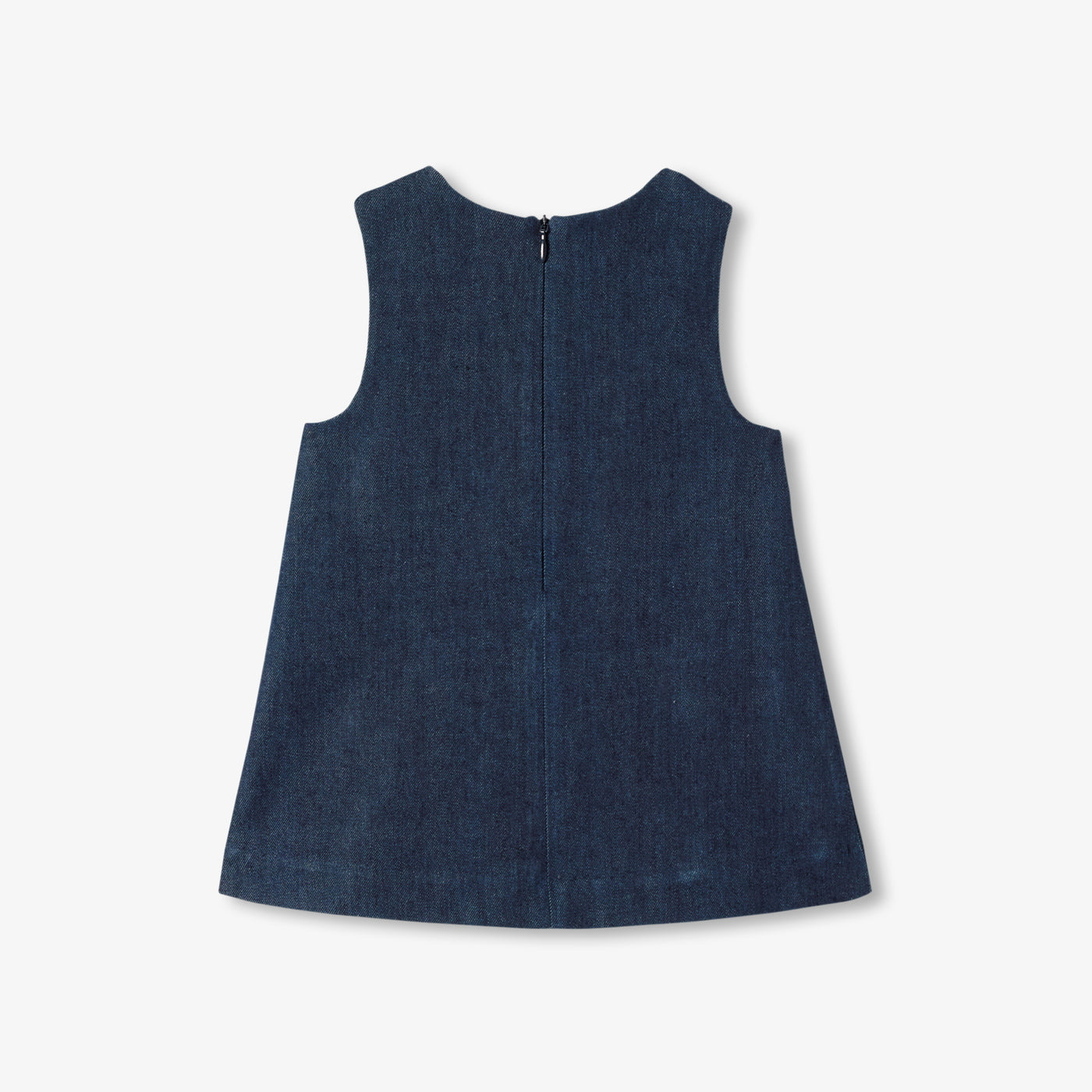 Baby girl denim pinafore dress