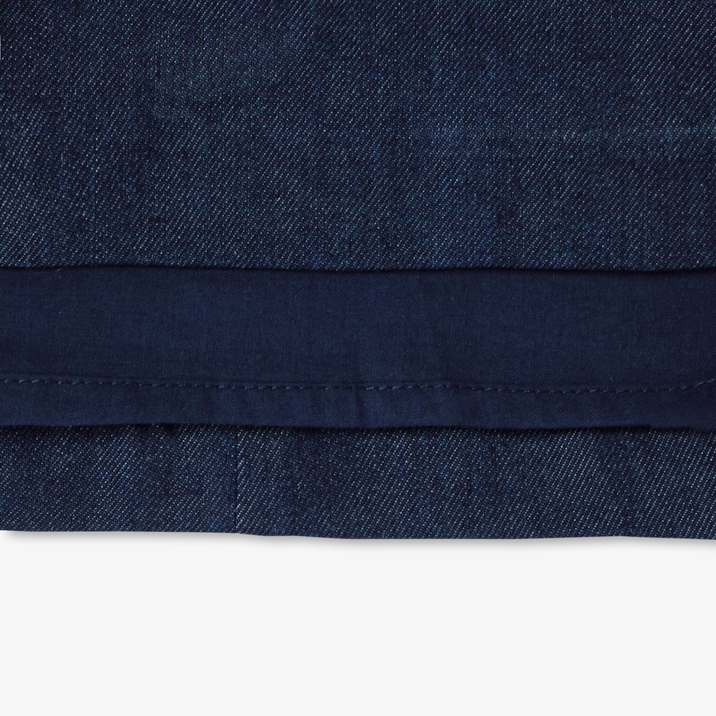 Baby girl denim pinafore dress