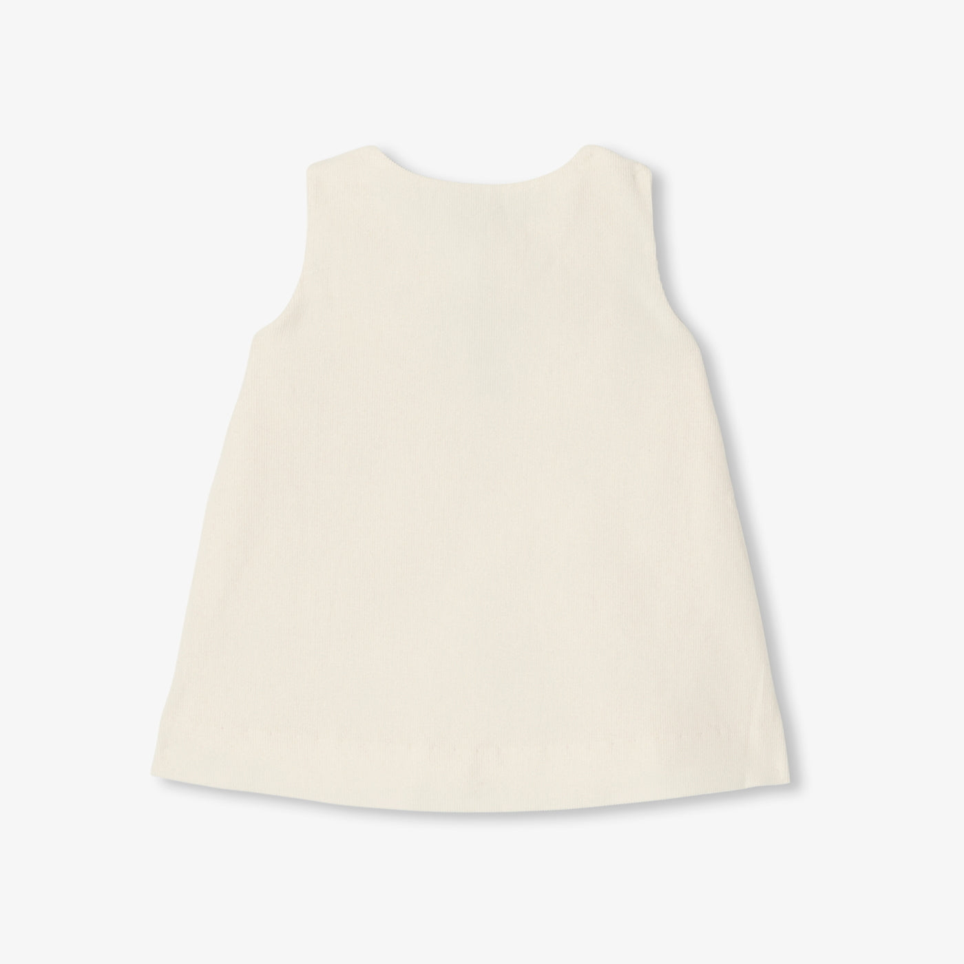 Baby girl milleraie velvet pinafore dress
