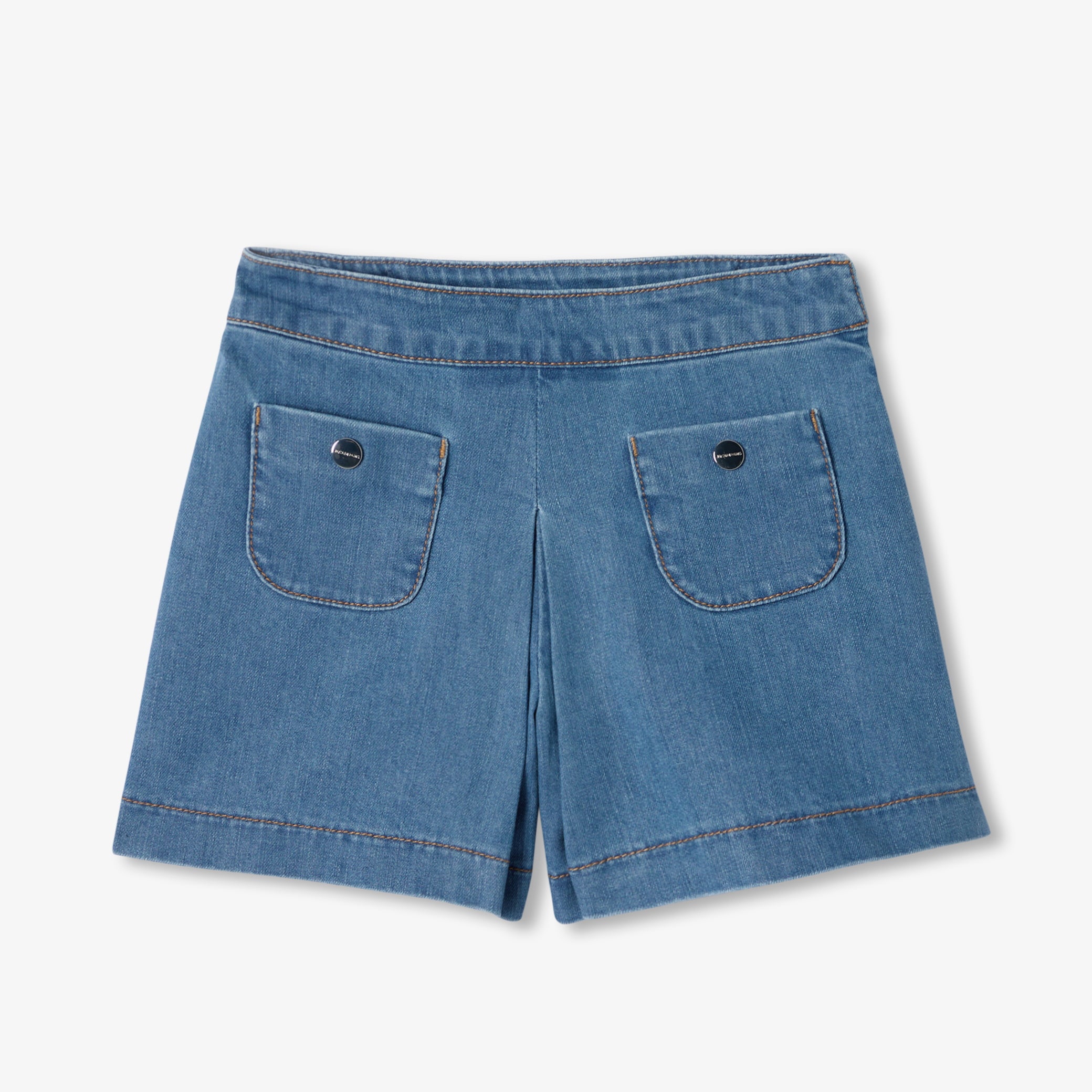 Girl denim culottes