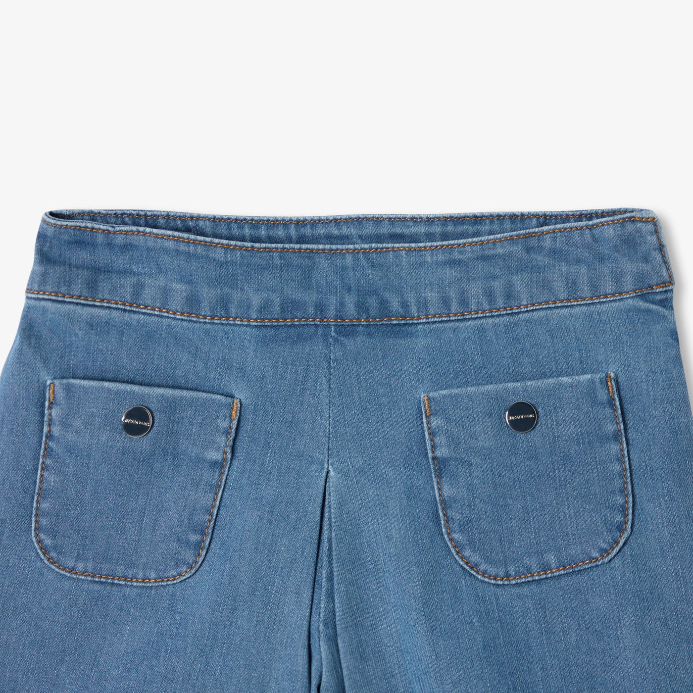Girl denim culottes