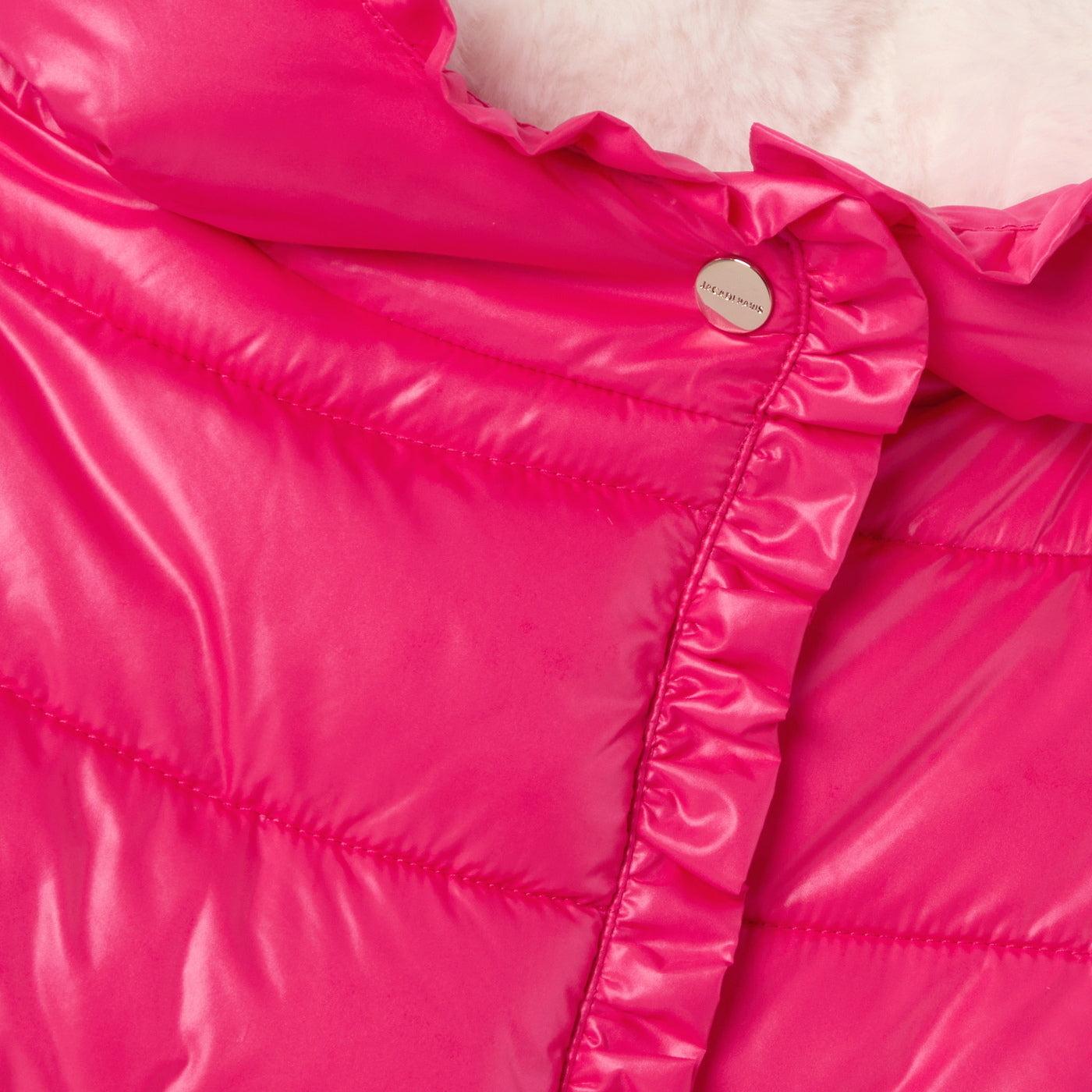 Baby girl satin padded jacket