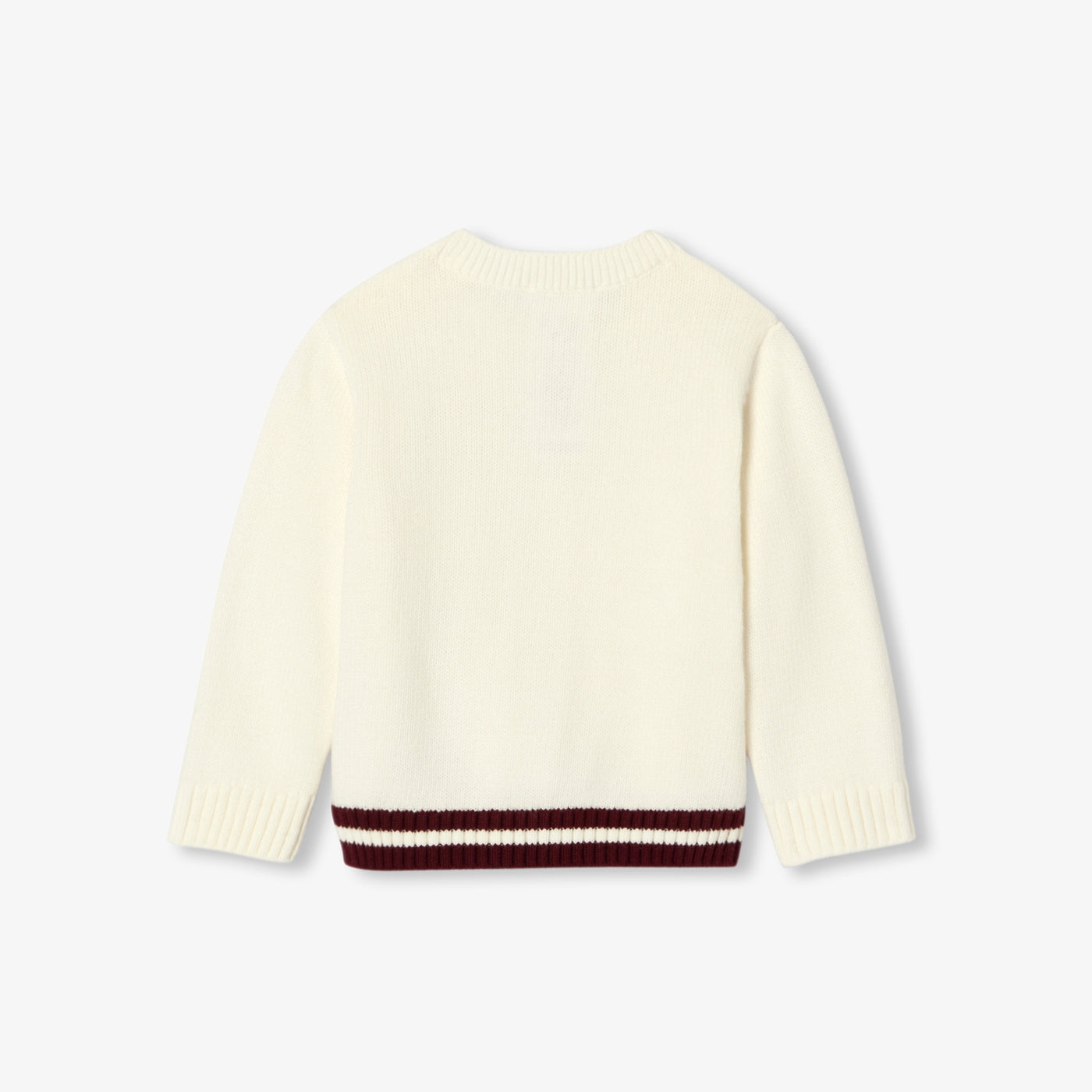 Baby cable-knit jumper