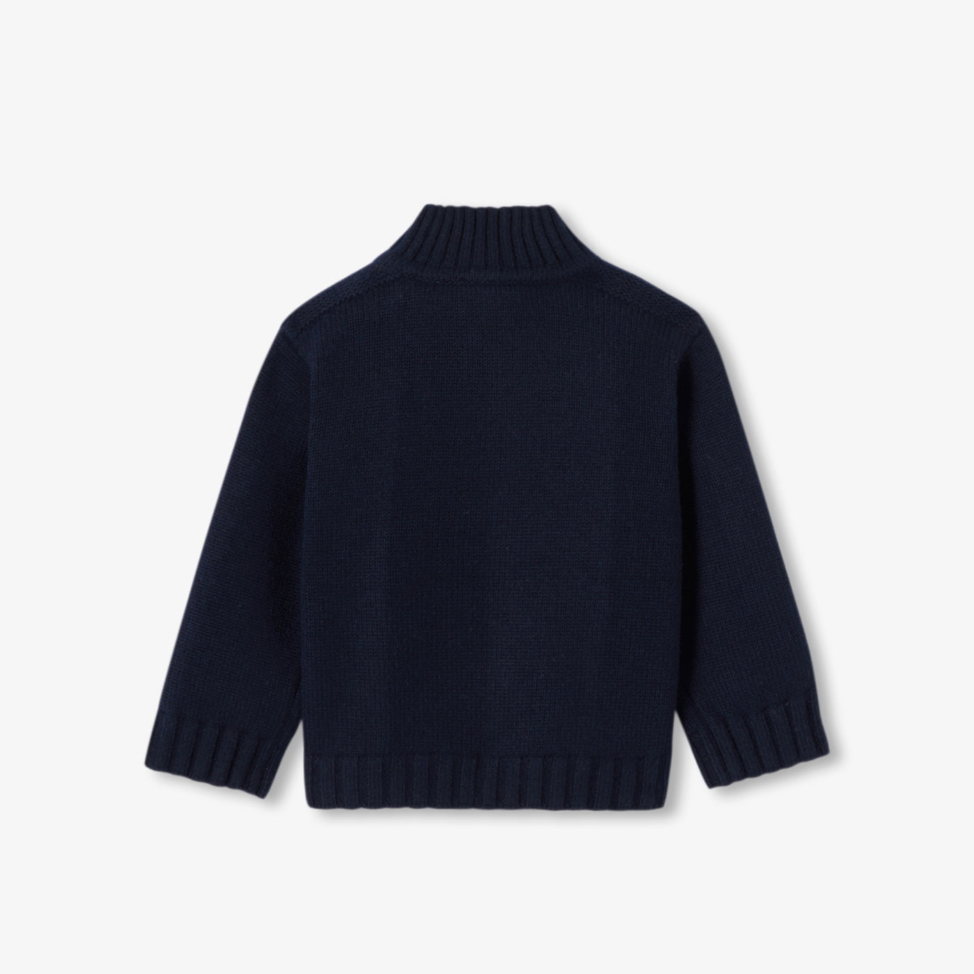 Baby boy trucker collar jumper