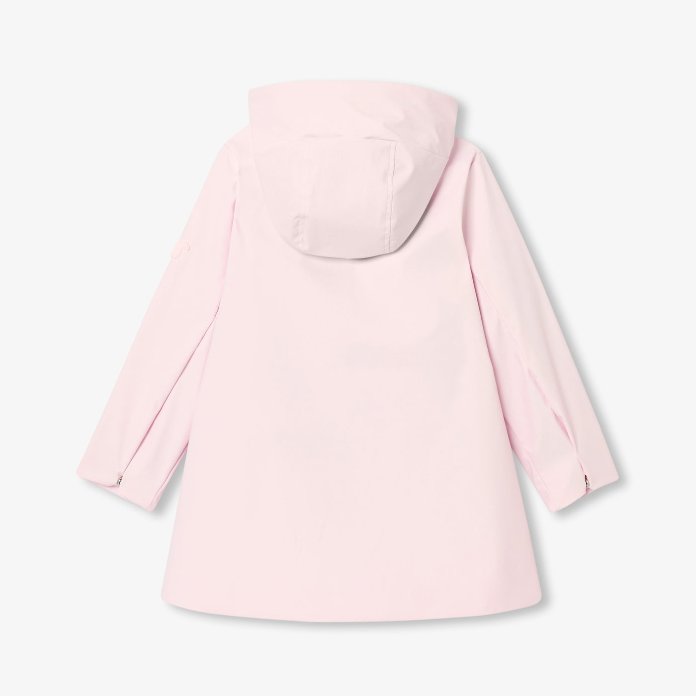Girl water-repellent rubberized raincoat