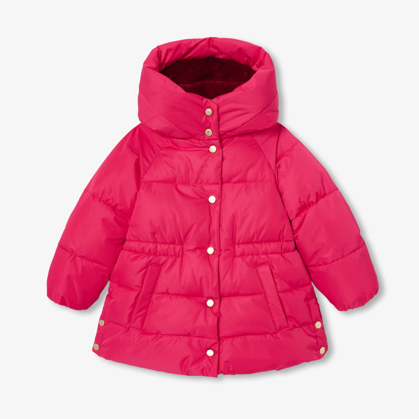 Girl long puffer jacket