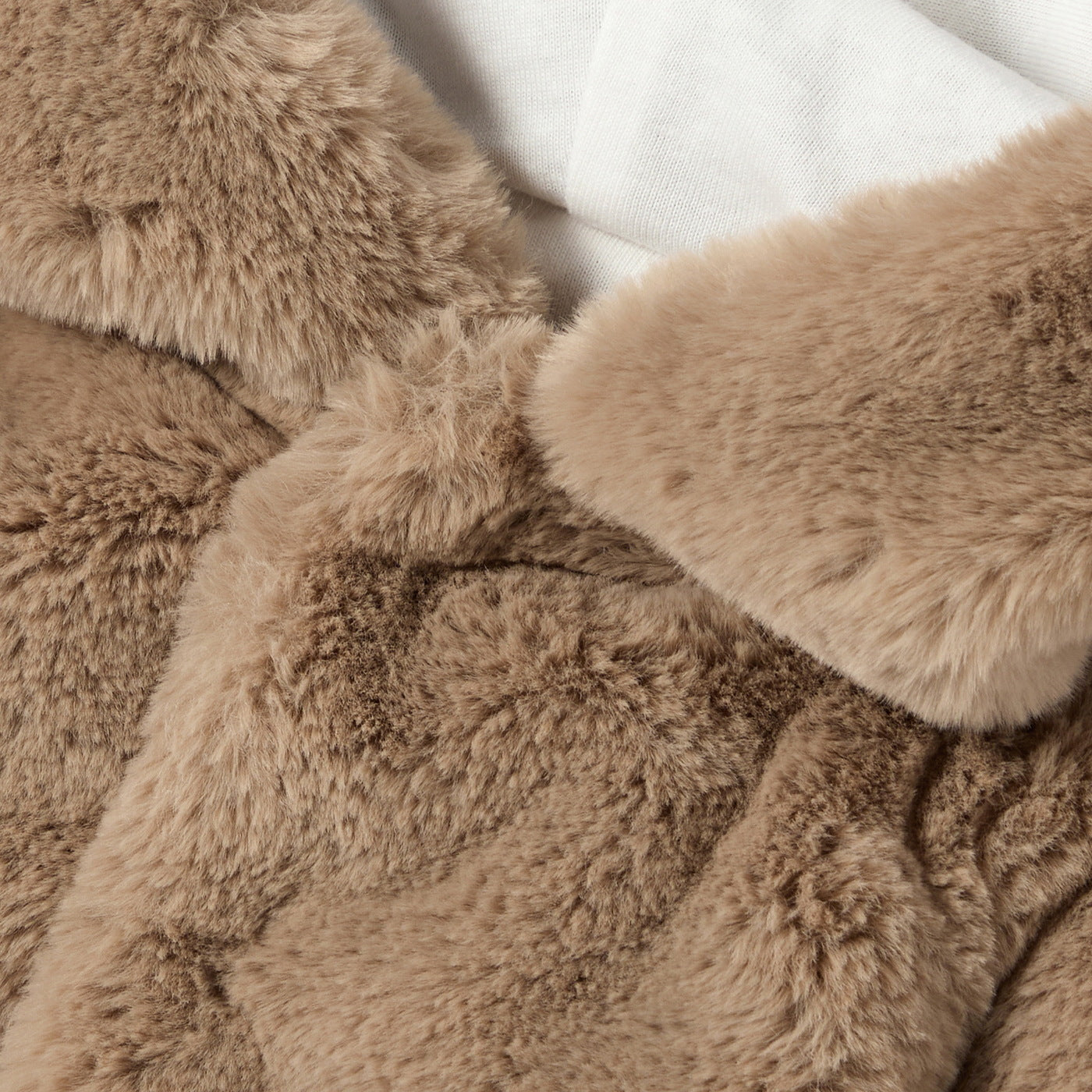Baby faux fur coat