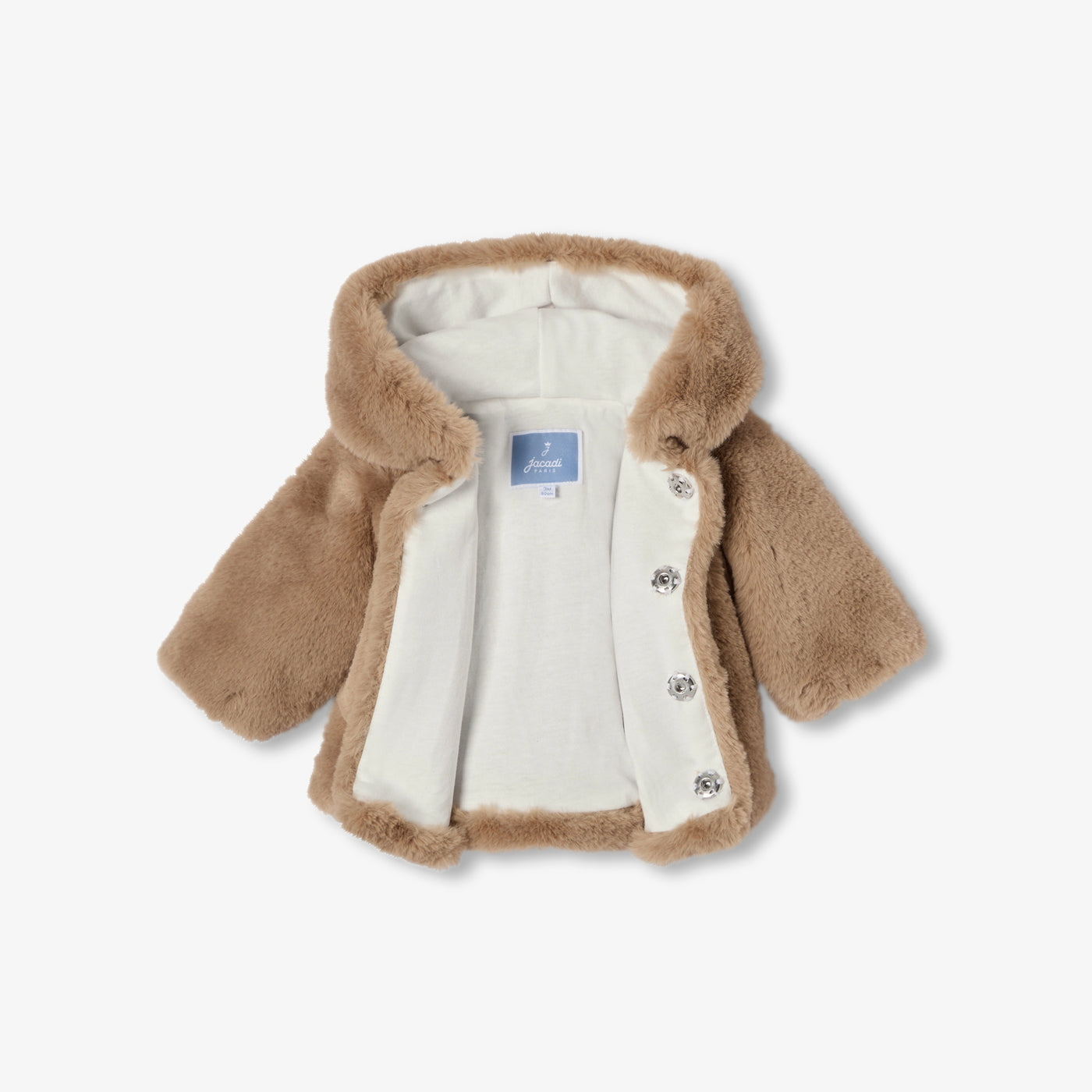 Baby faux fur coat