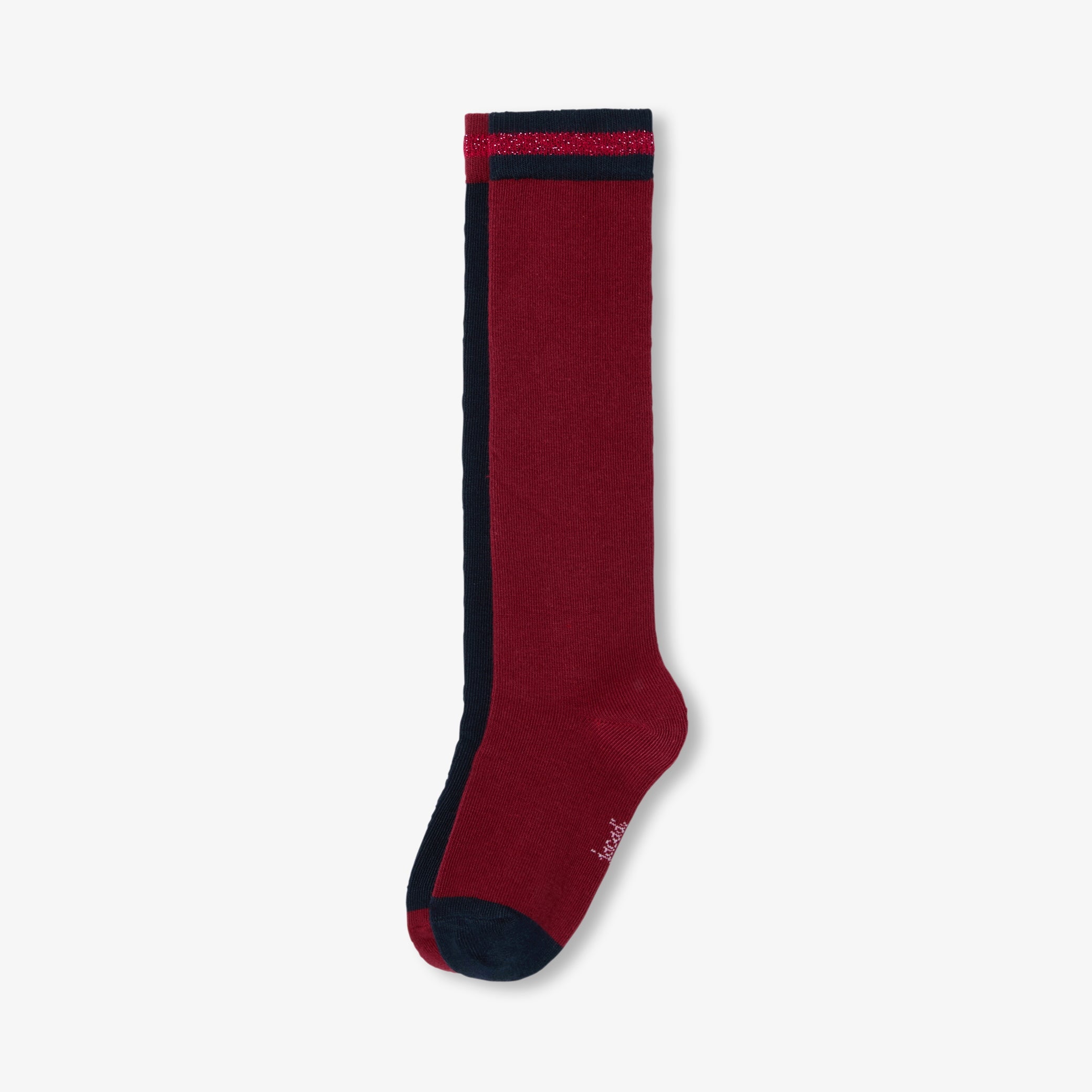 Girl knee-high socks set