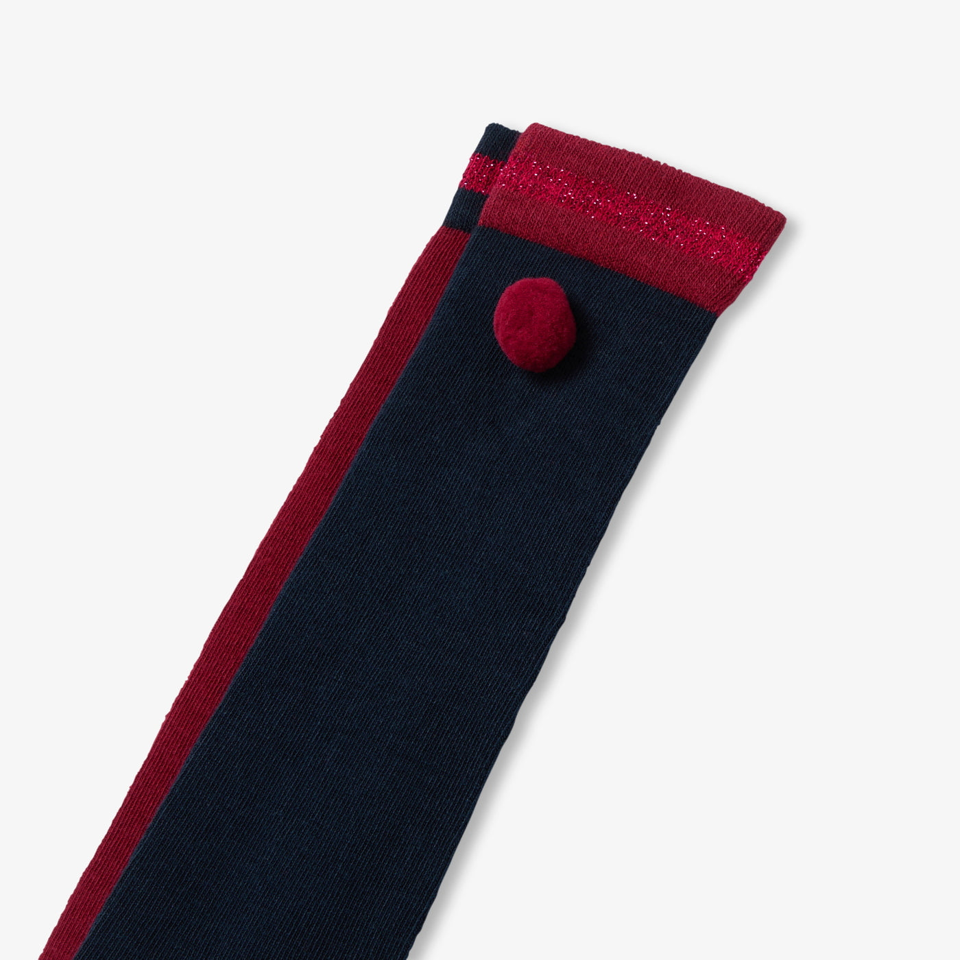 Girl knee-high socks set