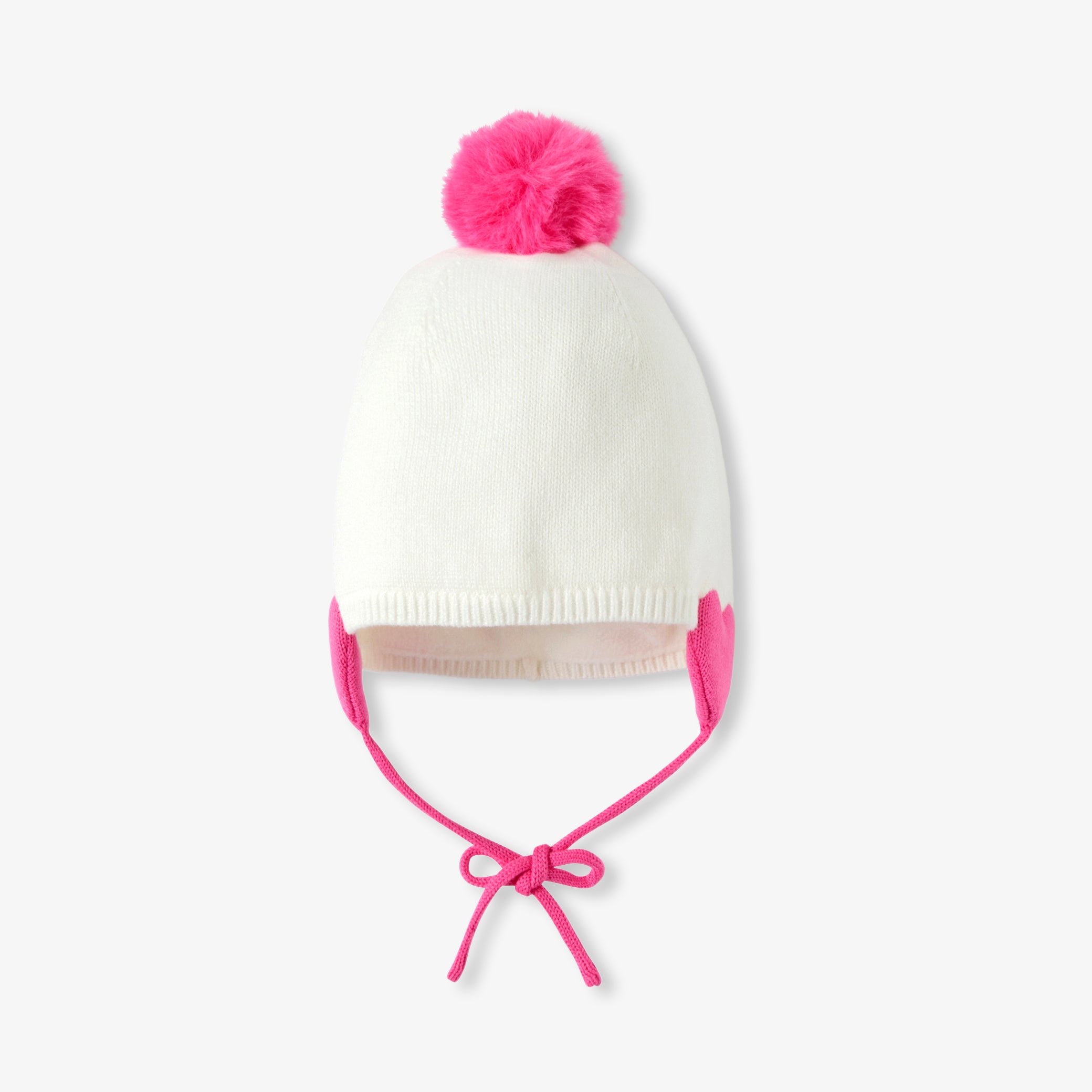 Baby girl cotton beanie