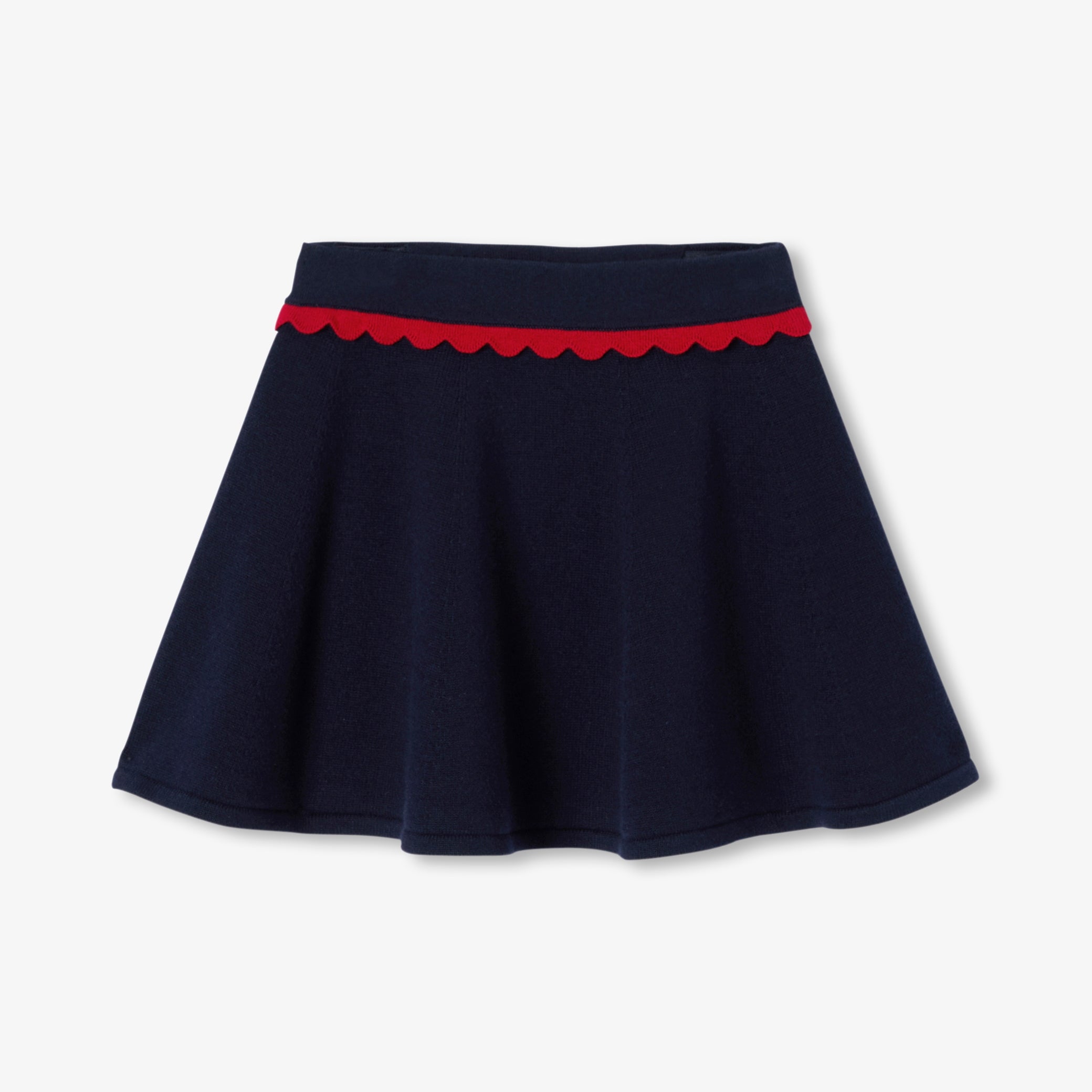 Girl jersey skater skirt