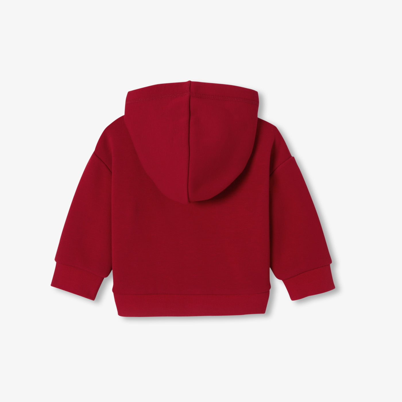 Baby boy fleece hooded sweatshirt