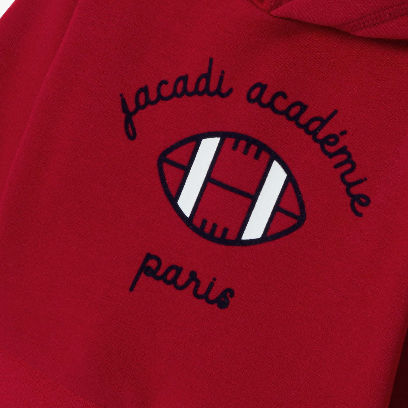 Baby boy fleece hooded sweatshirt