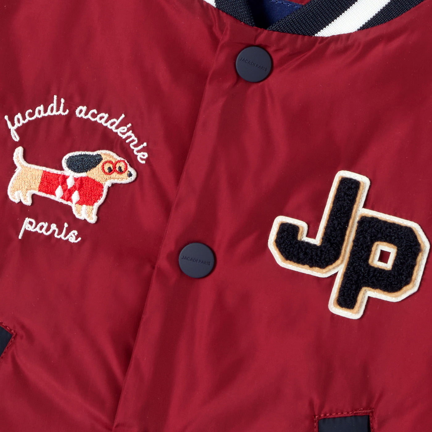 Baby varsity jacket