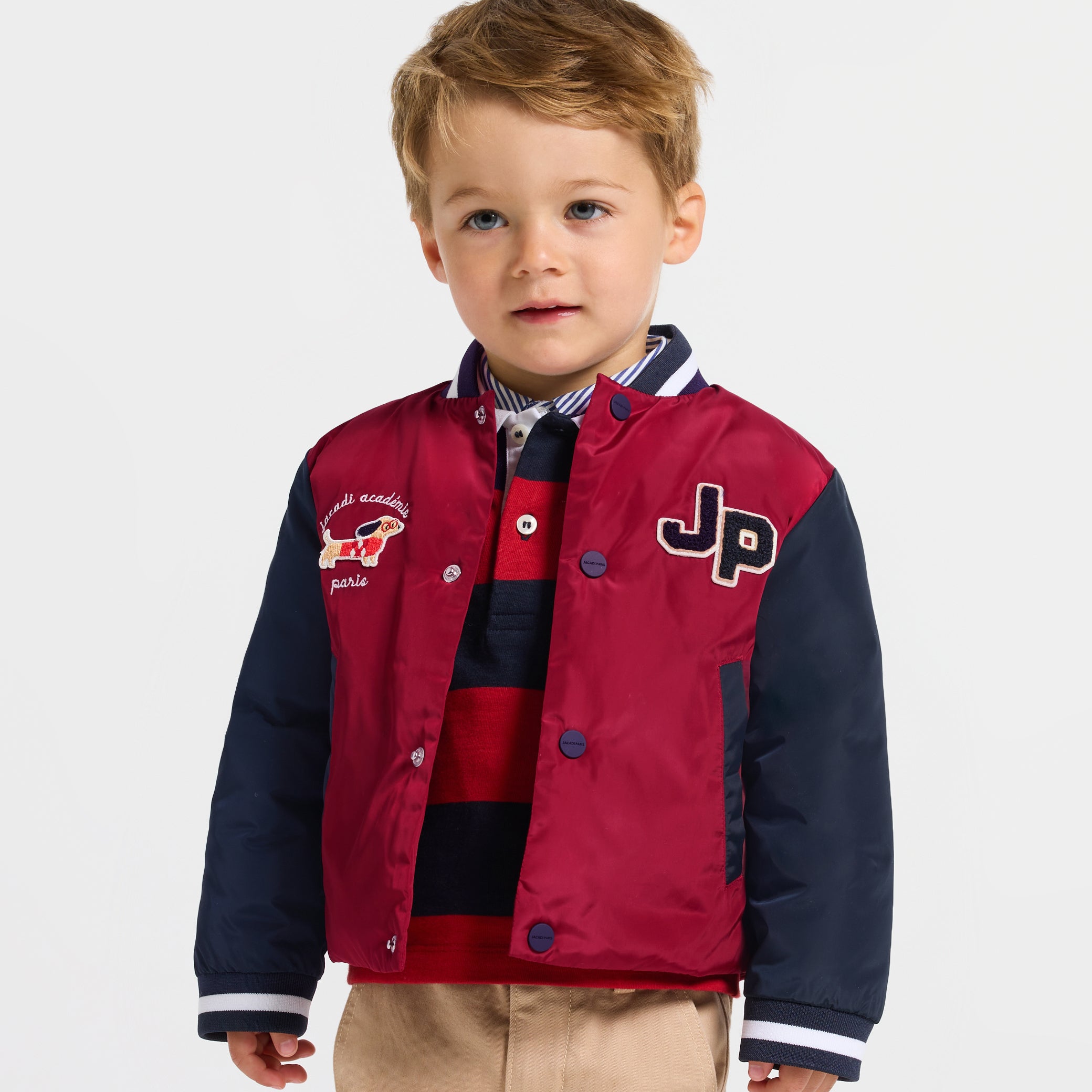 Baby varsity jacket