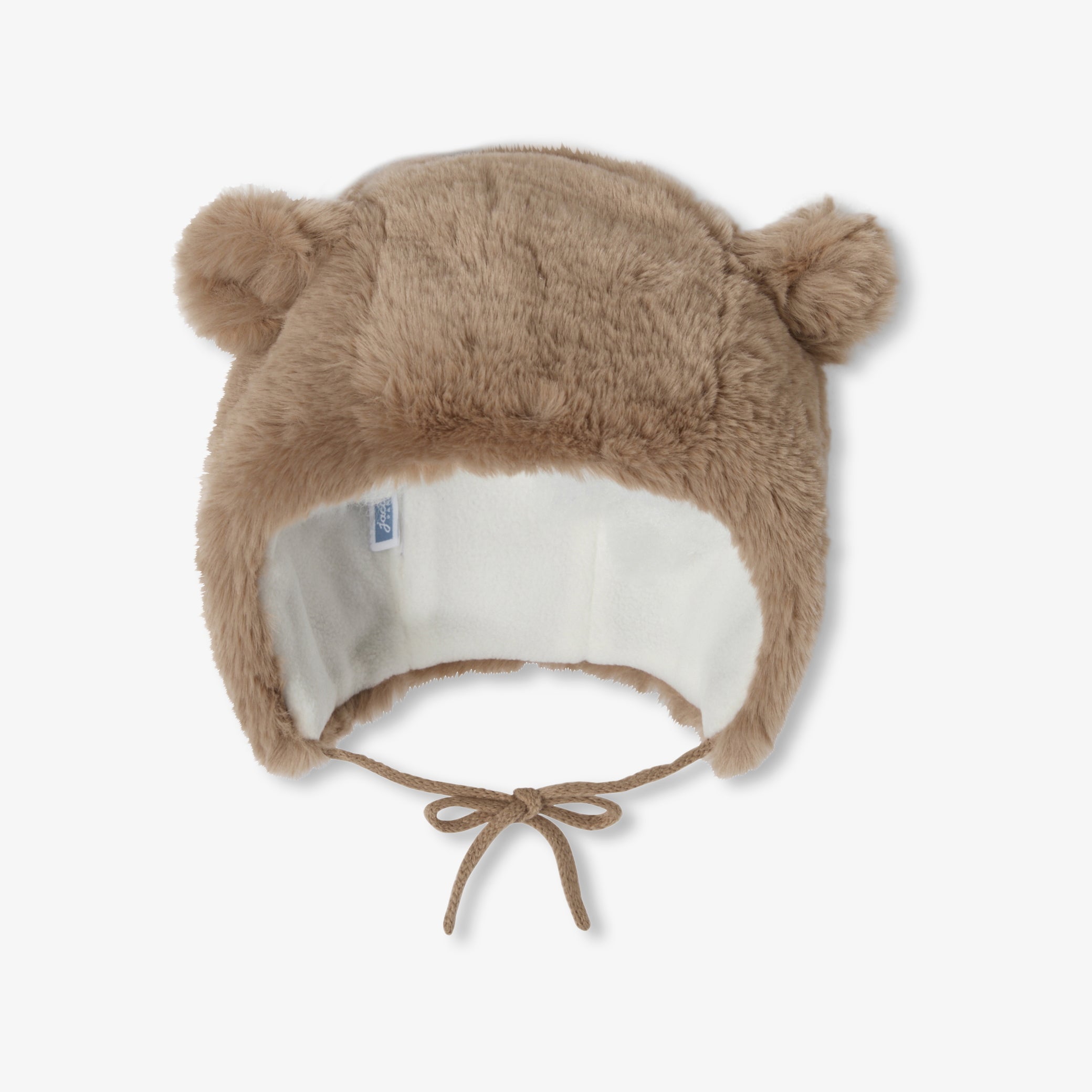 Baby faux fur beanie