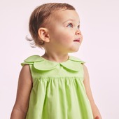 Adorable springtime green dress!🌷🌷☀😍 #frenchelegance #enfants #jacadi #jacadiparis #jacadifamily #sochic