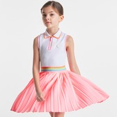 Spinning into a world of colour with every twirl in this radiant JACADI dress! 🎀✨ #jacadistyle #sochic #frenchelegance #jacadiparis #childrensstyle #chic #jacadiofficiel #pinkdress #springwear